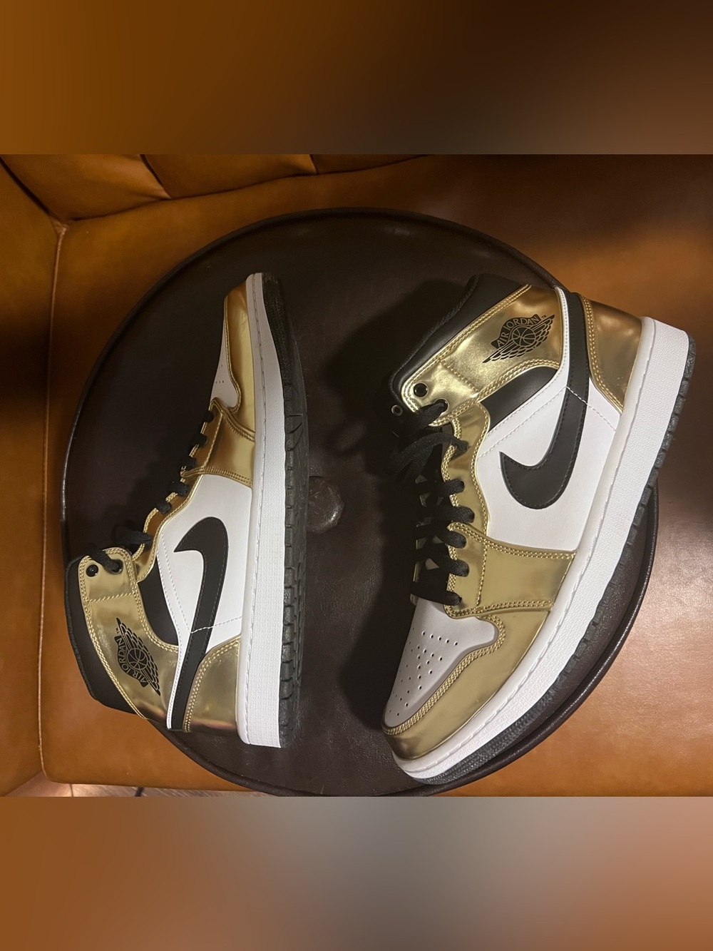 Jordan Air Jordan 1 Mid SE ‘Metallic Gold' men’s size 11.5